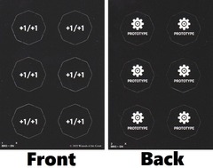 Punch-Out Token Counters